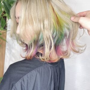 東京の美容室といえば中野坂上にある美容室Re:ta Hair【リタヘア】で叶えるユニコーンカラー☆ハイトーンはお任せください