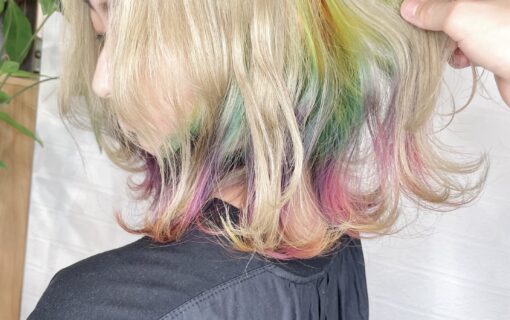 東京の美容室といえば中野坂上にある美容室Re:ta Hair【リタヘア】で叶えるユニコーンカラー☆ハイトーンはお任せください