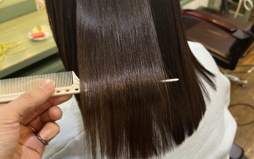 中野区中野坂上駅のRe:ta Hair【リタヘア】で縮毛矯正と髪質改善