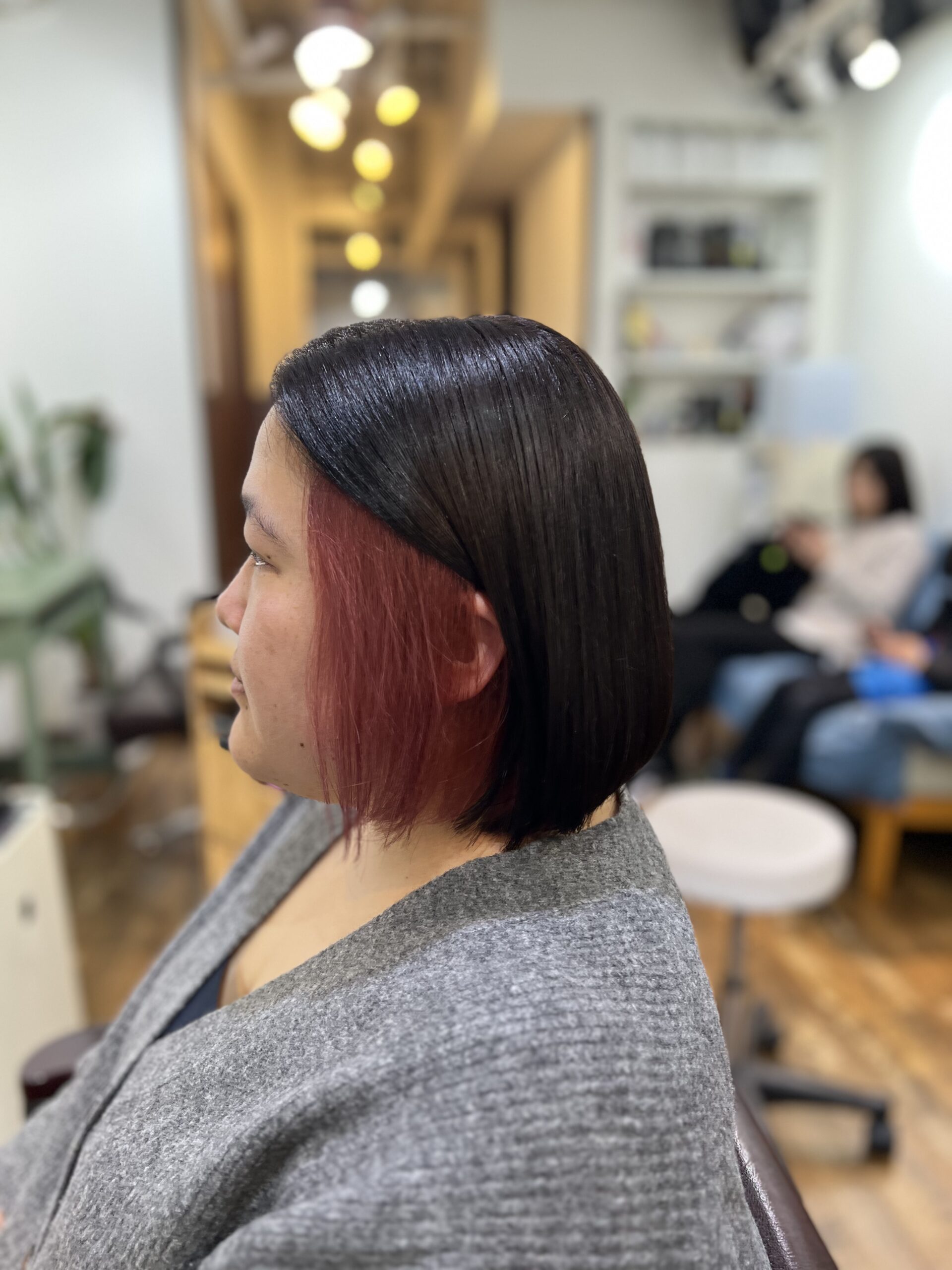 インナーカラーでボブスタイルを楽しむなら東京中野区の美容院Re:ta Hair【リタヘア】