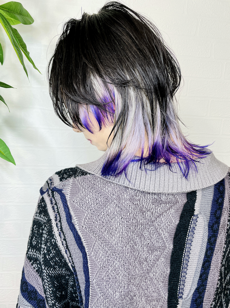 ウルフ　インナーカラー